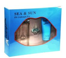 Sea & Sun Velká dárková sada EDT 100 ml, tělové mléko Sea & Sun 100 ml a miniaturka Sea & Sun EDT 5 ml Sea & Sun Velká dárková sada EDT 100 ml, tělové mléko Sea & Sun 100 ml a miniaturka Sea & Sun EDT 5 ml